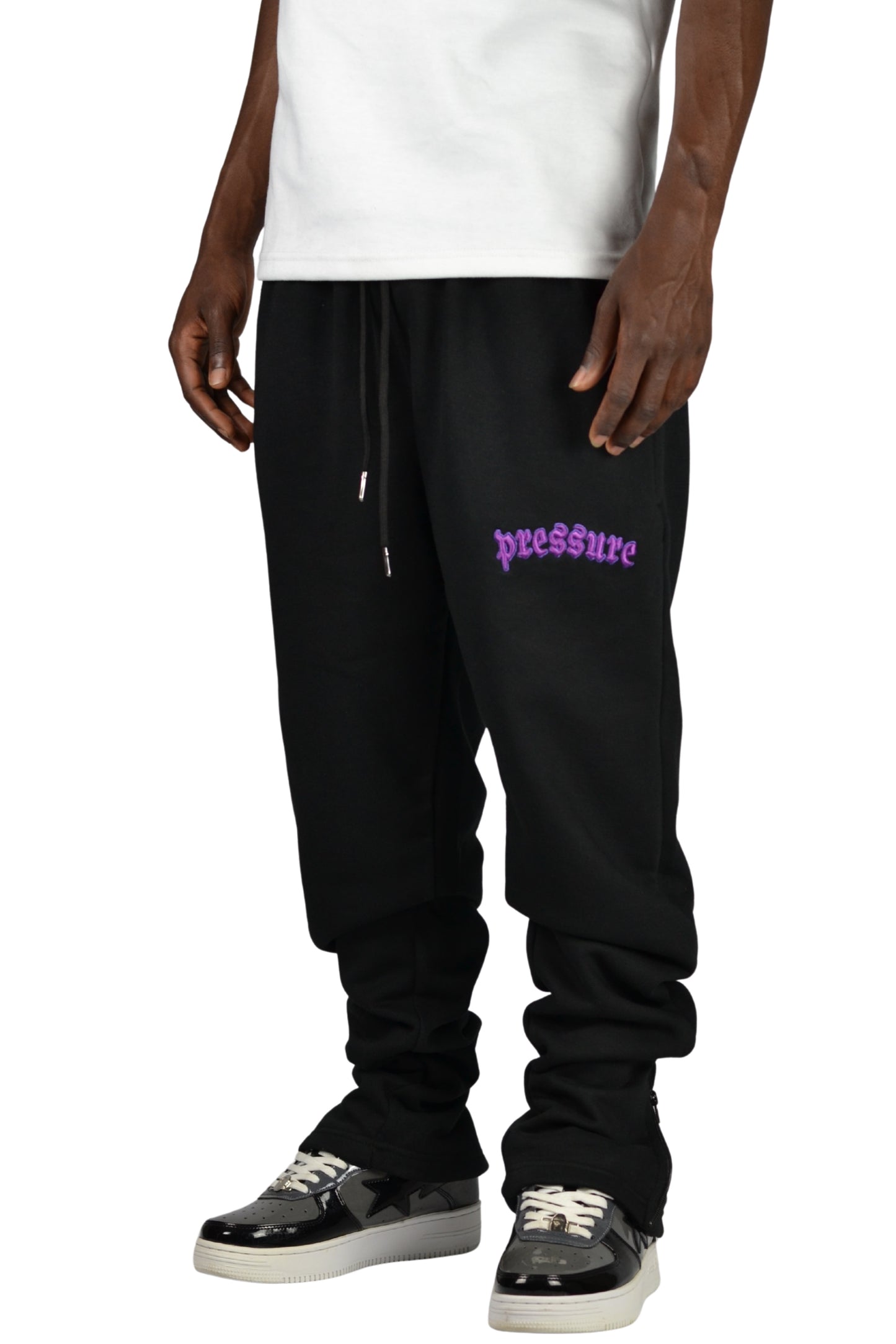 NEON PURPLE 3D CORE JOGGERS