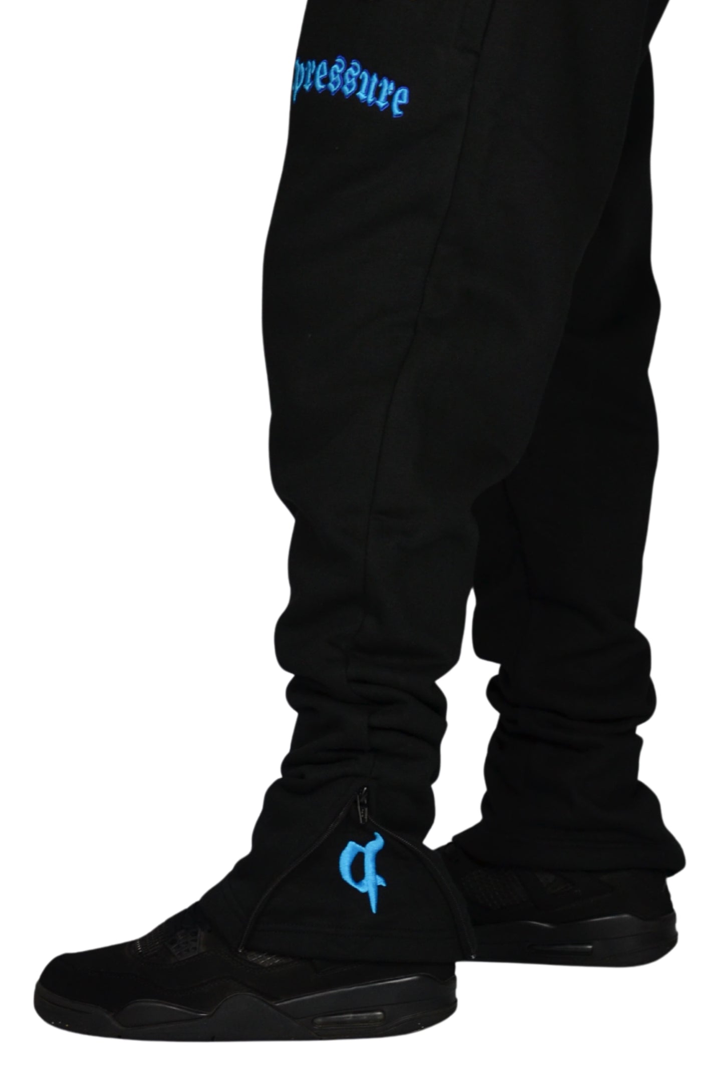 NEON BLUE 3D CORE JOGGERS