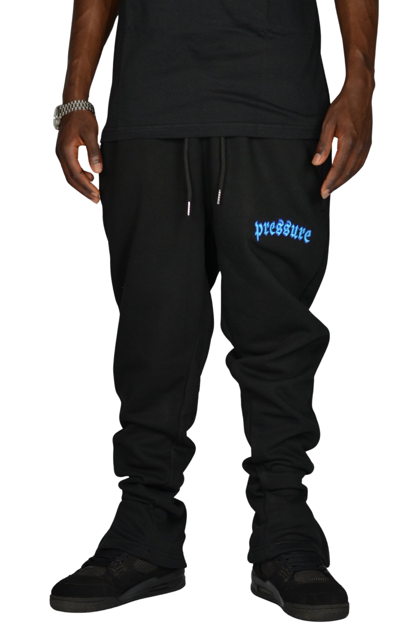 NEON BLUE 3D CORE JOGGERS
