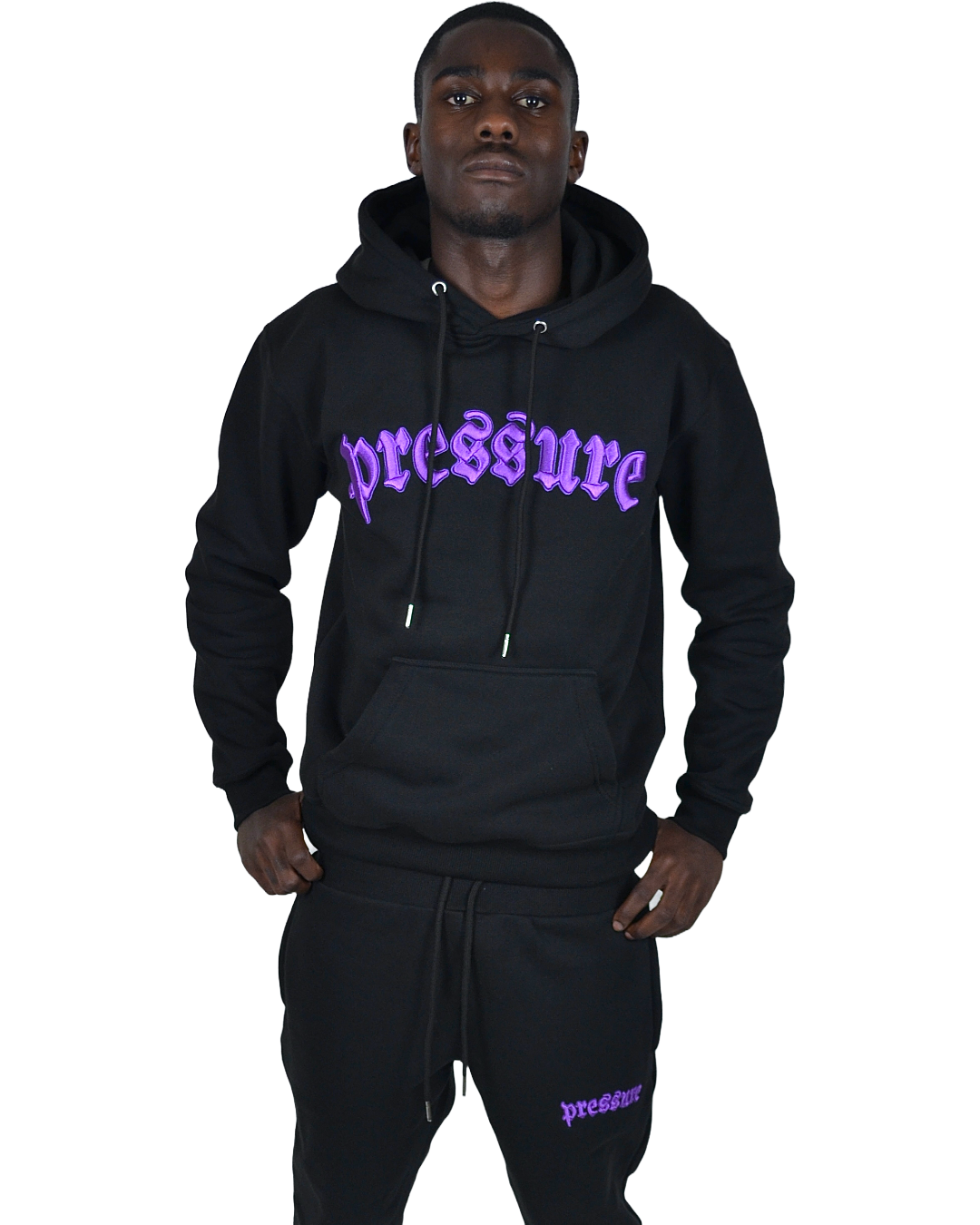 NEON PURPLE 3D CORE HOODIE
