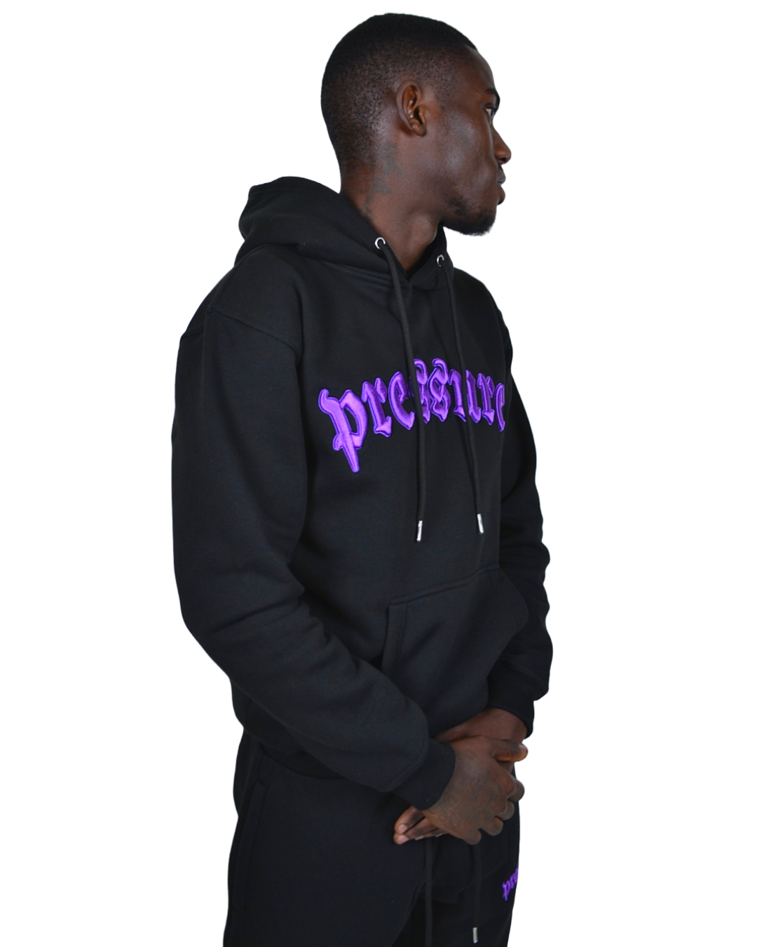 NEON PURPLE 3D CORE HOODIE