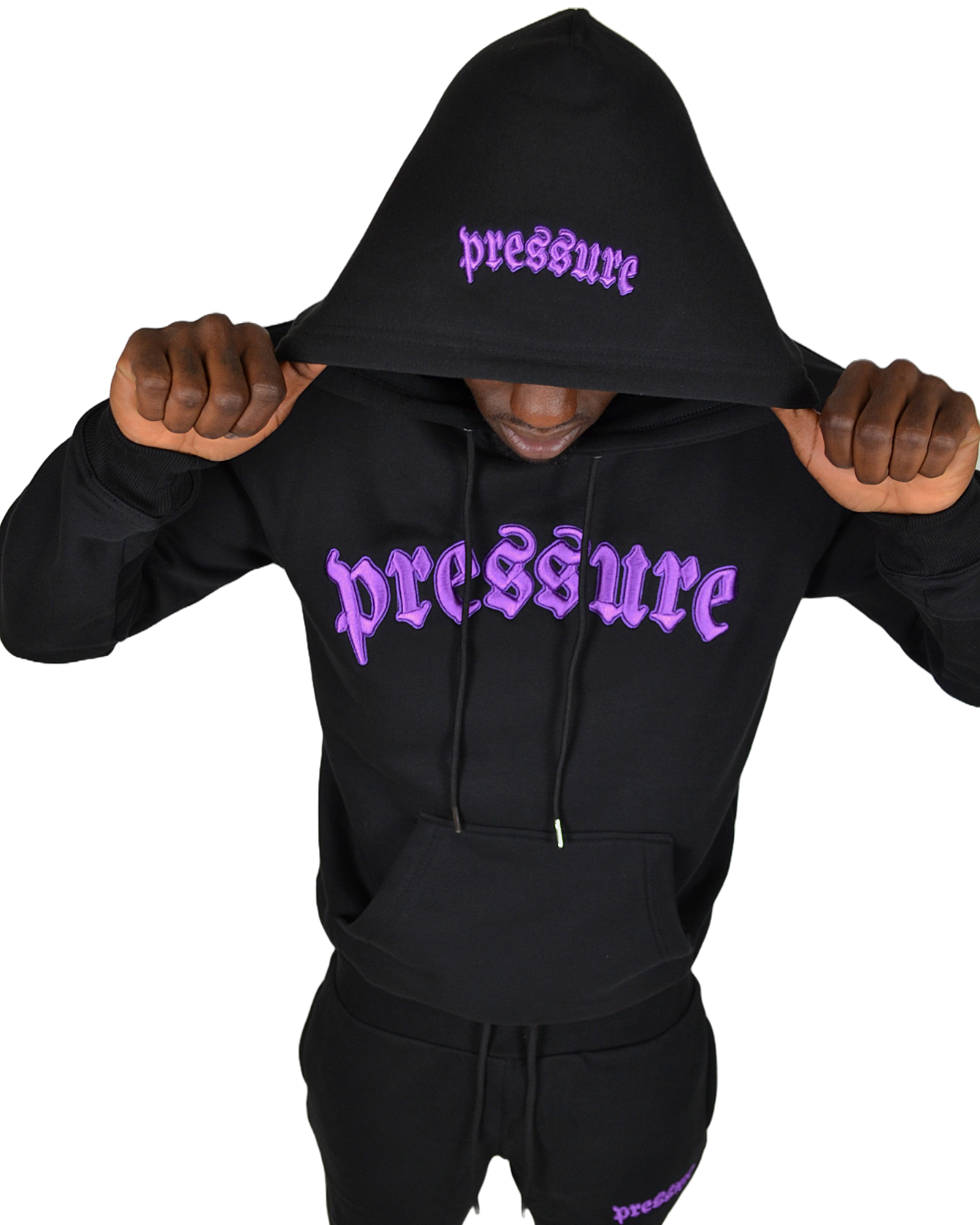 NEON PURPLE 3D CORE HOODIE