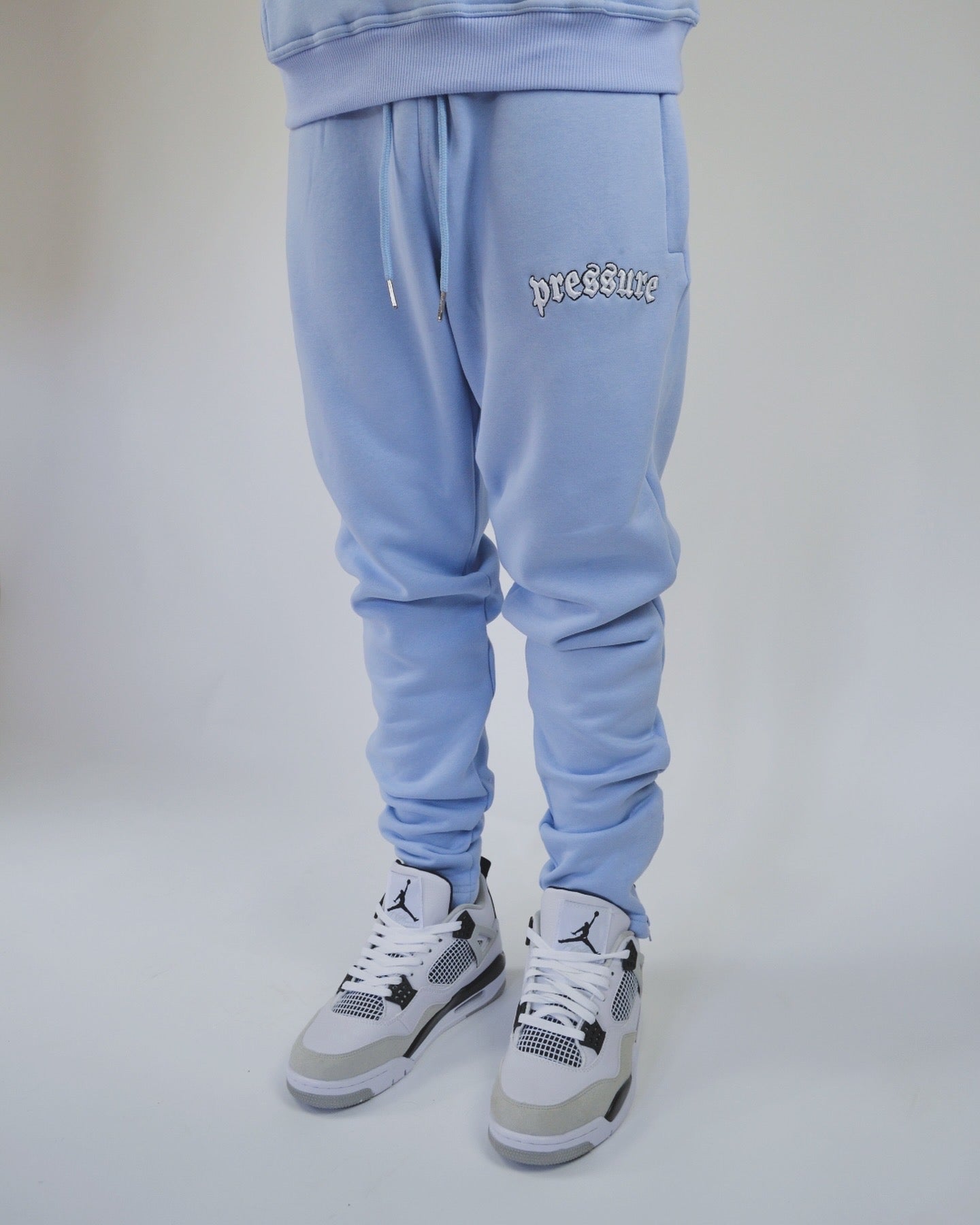 3D Core Tracksuit Baby Blue/White