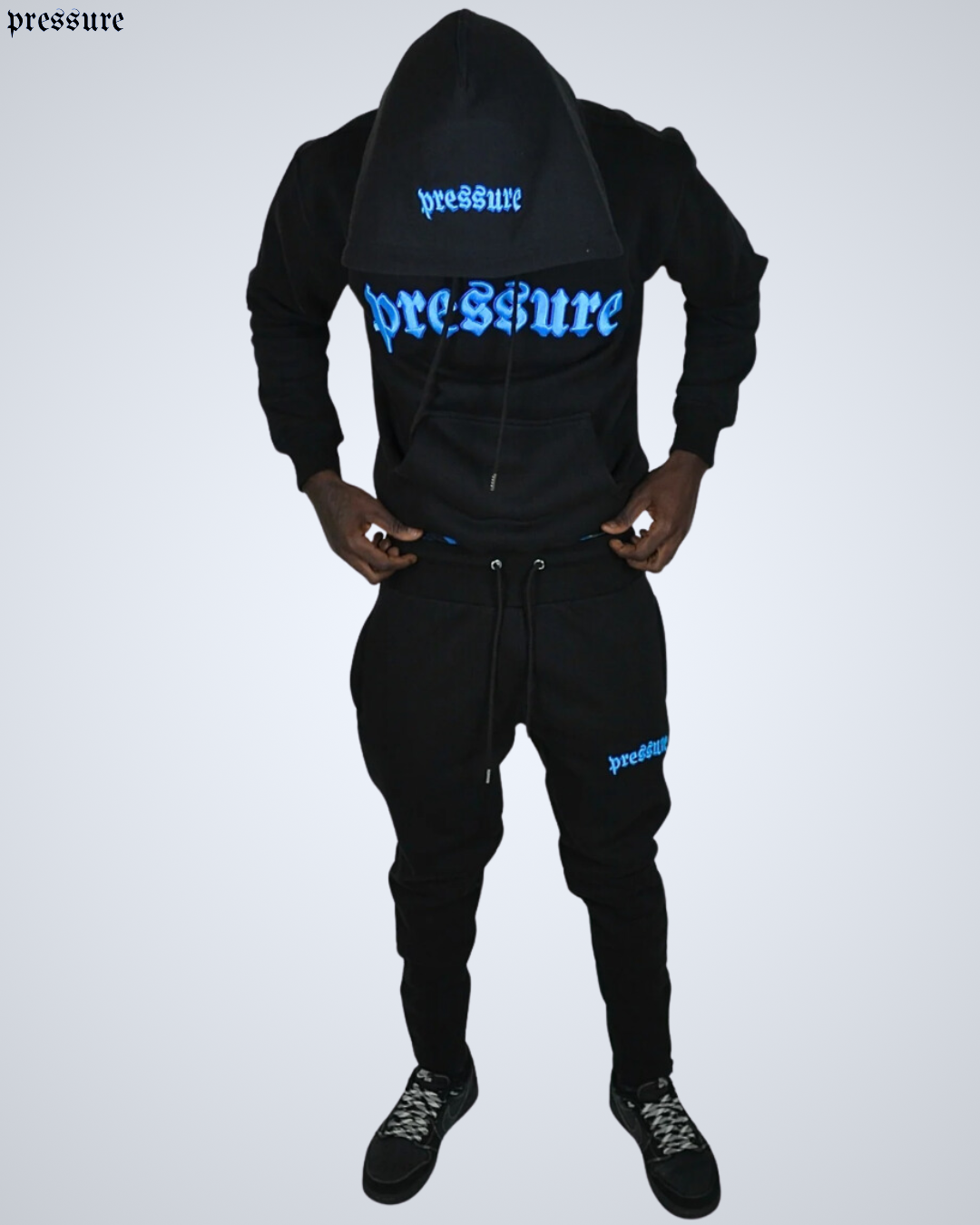 3D Core Tracksuit Neon Blue/Black