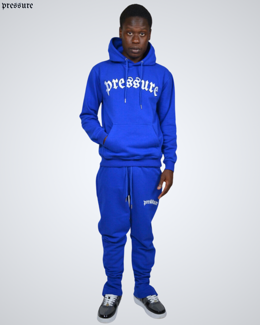 3D Core Tracksuit Royal Blue/White