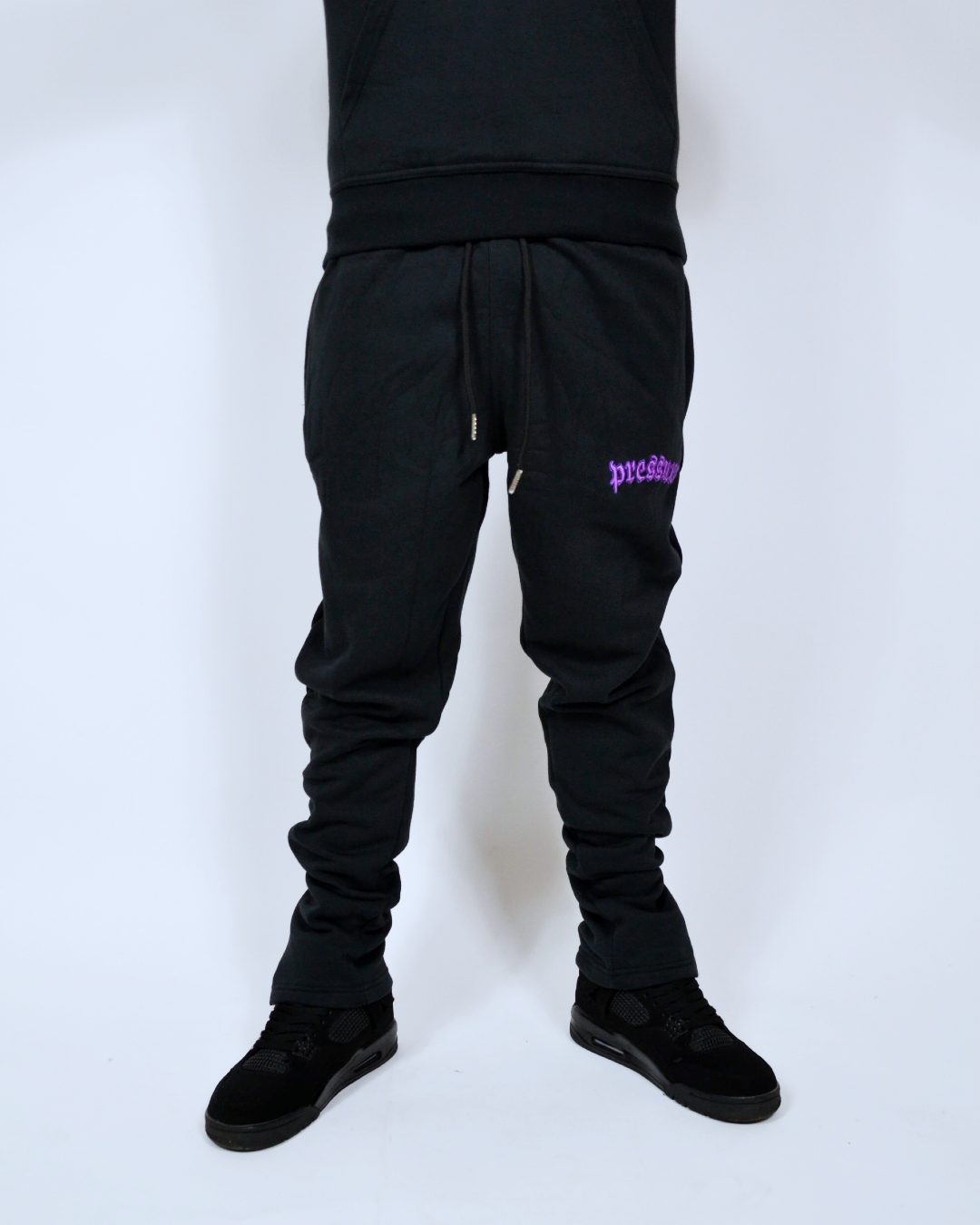 3D Core Tracksuit Neon Purple Black